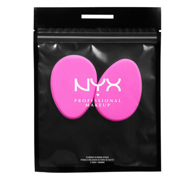 Спонж для макіяжу NYX Cosmetics Teardrop Blending Sponge (Pink)